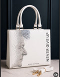 Mera kaptaan - Never give up white premium bag