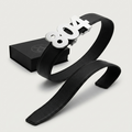 Premium Genuine Leather Belt for Men – Classic Formal & Casual Wear with 804 Box Packaging