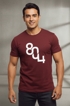 The 804 Legacy Tee Burgundy / Oxblood