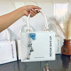 Mera kaptaan - Never give up white premium bag