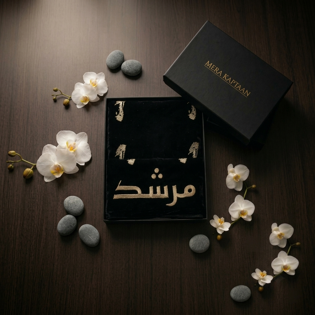 "Murshad" Embroidered Shawl