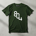 The 804 Legacy Tee  Forest Green / Army Green