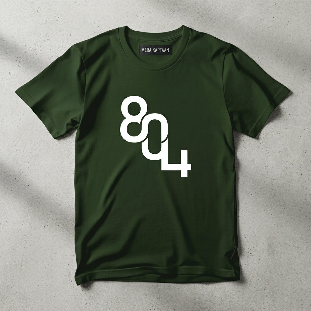 The 804 Legacy Tee  Forest Green / Army Green