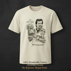 Imran Khan Graphic Print Men's T-Shirt – Premium Cotton Casual Tee, Short Sleeve Crew Neck