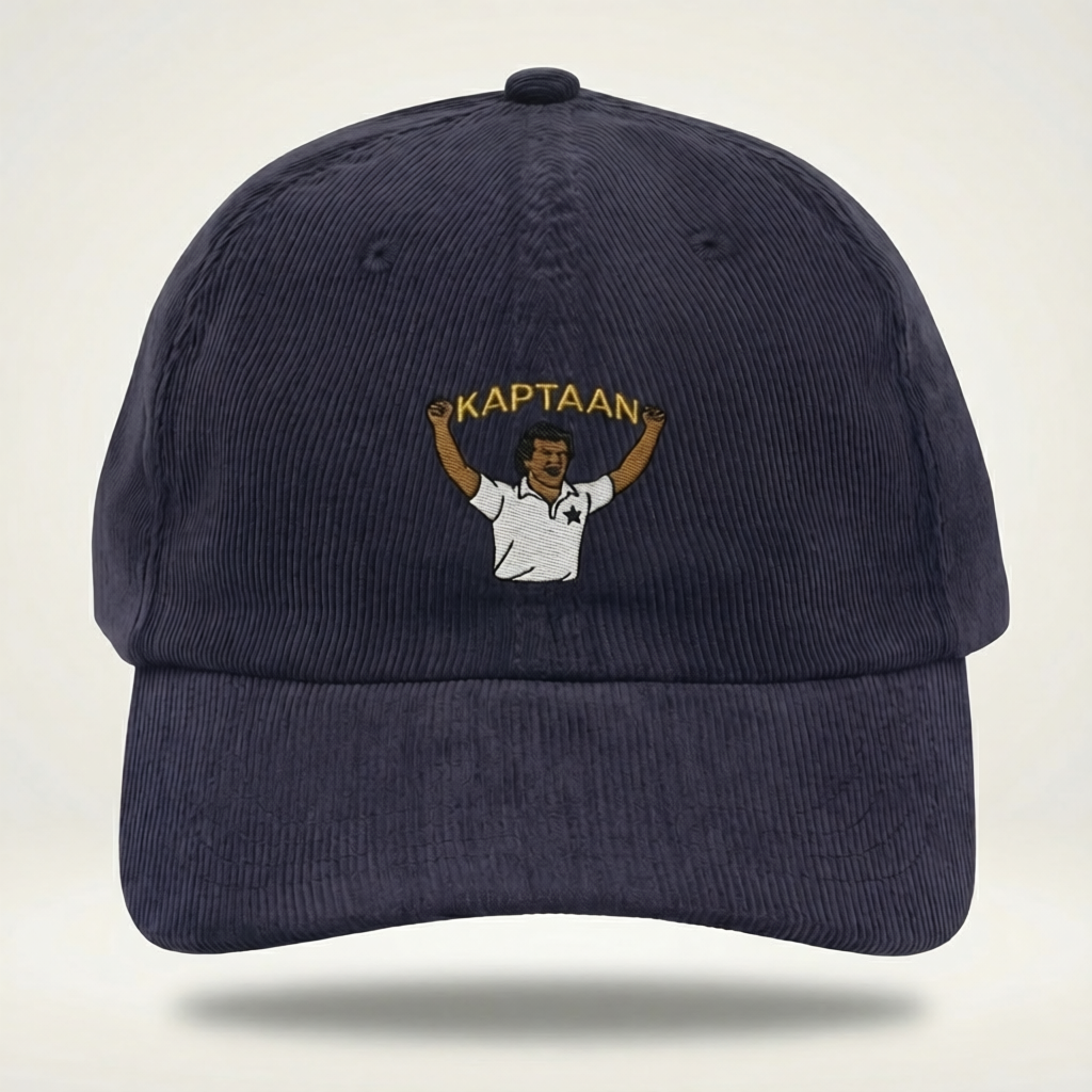 “Mera Kaptaan” Printed Fighter Cap – Premium Cotton Adjustable Baseball Cap